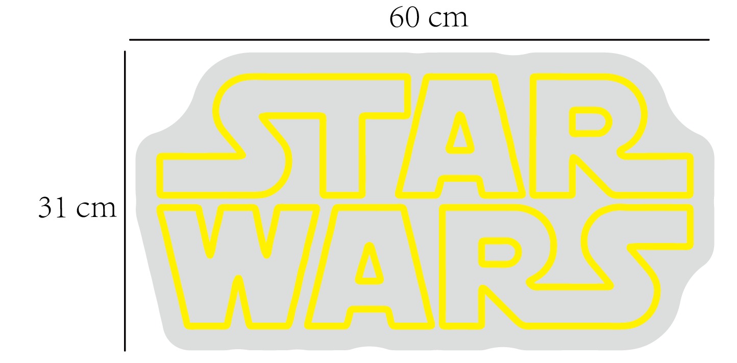 Star Wars Custom LED 60cm